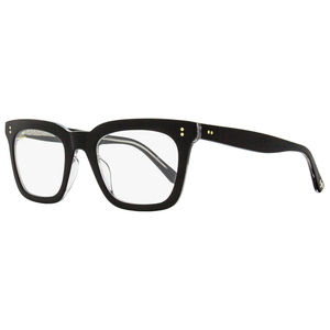Maui Jim Rectangular Eyeglasses MJO2216 02K Black/Clear 49mm